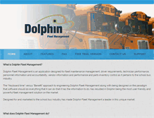 Tablet Screenshot of dolphinfleet.com